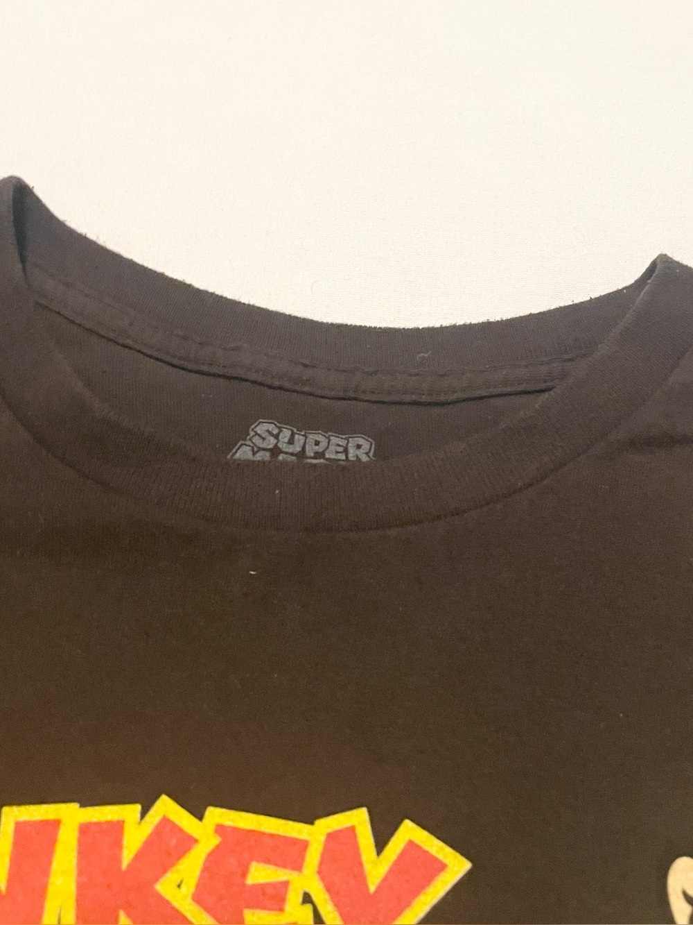 Nintendo Super Mario Donkey Kong Graphic Tee Dark Brown Size 2XL - Picture 4 of 16